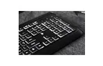 Клавиатура 2E KS120 White backlight USB Black (2E-KS120UB)