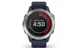 Смарт-часы Garmin quatix 6, Grey with Captain Blue Band (010-02158-91)