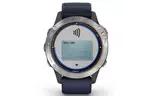 Смарт-часы Garmin quatix 6, Grey with Captain Blue Band (010-02158-91)