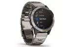 Смарт-часы Garmin quatix 6 Titanium, Saphhire, Gray w/Ti Band (010-02158-95)