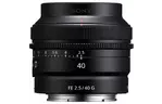Объектив Sony 40mm, f/2.5G для камер NEX (SEL40F25G.SYX)