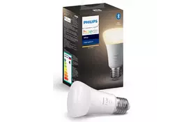 Умная лампочка Philips Hue Single Bulb E27, White, BT, DIM (929001821618) - Фото