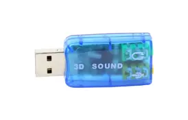 Звуковая плата Dynamode USB 6(5.1) blue (USB-SOUNDCARD2.0 blue) - Фото