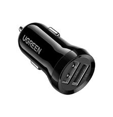 Зарядное устройство для Ugreen ED018 24W 2xUSB Car Charger (Black) (50875)