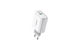 Зарядное устройство для Ugreen CD170 36W USB + Type-C Charger (White) (60468) - Фото