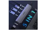 Концентратор Type-C M to HDMI+3xUSB+PD Power Converter CM136 (Gray) Ugreen (50209)