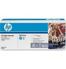 Картридж лазерный HP CLJ CP5220 series cyan (CE741A)