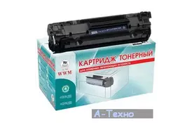 Картридж WWM для HP LJ P1505/M1120/1522 (LC36N) - Фото