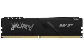 Kingston Память ПК DDR4 64GB KIT (32GBx2) 3200 FURY Beast - Фото