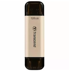 USB флеш накопитель Transcend 128GB JetFlash 930 Gold-Black USB 3.2/Type-C (TS128GJF930C)