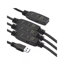 Адаптер USB 3.0 AM - AF, 30 m, Active PowerPlant (CA912872)