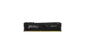 МОДУЛЬ ПАМЯТИ ДЛЯ КОМПЬЮТЕРА DDR4 16GB 2666 MHZ FURY BEAST BLACK KINGSTON FURY (EX.HYPERX) (KF426C16BB/16) - Фото