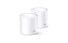 Точка доступу Wi-Fi TP-Link DECO X60 2PK AX3000 1xGE LAN 1xGE WAN MU-MIMO OFDMA MESH (DECO-X60-2-PACK) - Фото