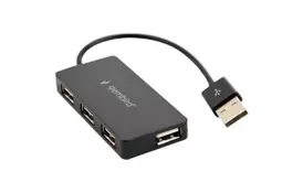 Концентратор Gembird USB 2.0 х 4 (UHB-U2P4-04) - Фото