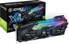 Видеокарта INNO3D GeForce RTX 3070 Ti iChill X4 LHR (C307T4-086XX-1820VA35) - Фото