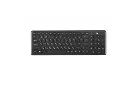 Клавіатура 2E KS230 Slim Wireless Black (2E-KS230WB) - Фото