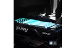 Модуль памяти для компьютера DDR4 32GB (2x16GB) 3733 MHz Fury Beast RGB Kingston Fury (ex.HyperX) (KF437C19BB1AK2/32)