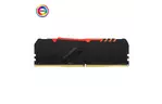 Модуль памяти для компьютера DDR4 32GB (2x16GB) 3733 MHz Fury Beast RGB Kingston Fury (ex.HyperX) (KF437C19BB1AK2/32)