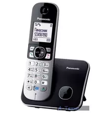 Телефон Dect Panasonic KX-TG6811UAB Black