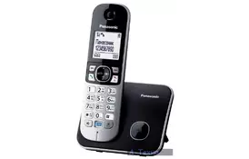 Телефон Dect Panasonic KX-TG6811UAB Black - Фото Телефон Dect Panasonic KX-TG6811UAB Black - Фото