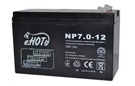 Батарея к ИБП Enot 12В 7.5 Ач (NP7.5-12) - Фото
