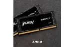 Модуль памяти для ноутбука SoDIMM DDR4 16GB 3200MHz Impact Kingston Fury (ex.HyperX) (KF432S20IB/16)