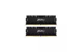 Модуль пам'яті для комп'ютера DDR4 16GB (2x8GB) 4000 MHz Renegade Black Kingston Fury (ex.HyperX) (KF440C19RBK2/16) - Фото
