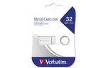 USB флеш накопитель Verbatim 32GB Metal Executive Silver USB 2.0 (98749)