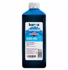 Чернила Barva HP 305 1 л, Cyan (H305-783)