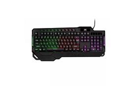 Клавіатура 2E KG340 LED USB Black Ukr (2E-KG340UBK) - Фото