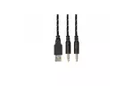 Наушники 2E HG300 LED 3.5mm Black (2E-HG300BK)