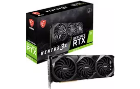 Видеокарта MSI GeForce RTX 3070 Ti VENTUS 3X 8G  - Фото