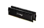 Модуль памяти для компьютера DDR4 16GB (2x8GB) 4266 MHz Renegade Black Kingston Fury (ex.HyperX) (KF442C19RBK2/16)