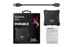Накопитель SSD USB 3.2 240GB ADATA (ASD600Q-240GU31-CBK)