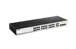 D-Link Коммутатор DGS-1210-28/FL 24xGE, 2xSFP, L2