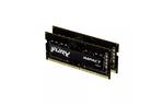 Модуль памяти для ноутбука SoDIMM DDR4 64GB (2x32GB) 3200MHz Fury Impact Kingston Fury (ex.HyperX) (KF432S20IBK2/64)