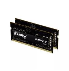 Модуль памяти для ноутбука SoDIMM DDR4 64GB (2x32GB) 3200MHz Fury Impact Kingston Fury (ex.HyperX) (KF432S20IBK2/64)
