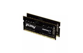 Модуль пам'яті для ноутбука SoDIMM DDR4 64GB (2x32GB) 3200 MHz Fury Impact Kingston Fury (ex.HyperX) (KF432S20IBK2/64) - Фото