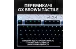 Клавиатура Logitech G Pro GX K/DA Brown Tactile Switch Black-White (920-010077)