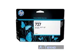 Картридж HP DJ No.727 DesignJet T1500/T920 Photo Black, 130 ml (B3P23A) - Фото