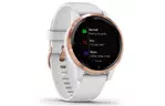 Смарт-часы Garmin vivoactive 4S, White with Rose-gold Hardware (010-02172-23)
