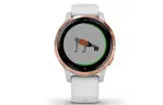 Смарт-часы Garmin vivoactive 4S, White with Rose-gold Hardware (010-02172-23)