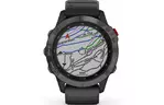 Смарт-часы Garmin fenix 6 Pro Solar, Slate Gray with Black Band (010-02410-15)
