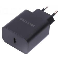 Зарядное устройство Maxxter 1 USB Type-C + cable Type-C to Type-C (WC-PD25W-CtC-01)