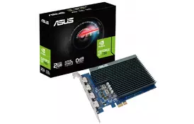 Видеокарта ASUS GeForce GT730 2048Mb 4*HDMI (GT730-4H-SL-2GD5) - Фото Видеокарта ASUS GeForce GT730 2048Mb 4*HDMI (GT730-4H-SL-2GD5) - Фото