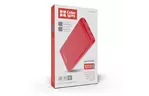 Батарея универсальная ColorWay 10 000 mAh Slim (USB QC3.0 + USB-C Power Delivery 18W) Red (CW-PB100LPG3RD-PD)