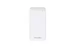 Батарея универсальная ColorWay 10 000 mAh Slim (USB QC3.0 + USB-C Power Delivery 18W) White (CW-PB100LPG3WT-PD)