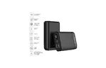 Батарея универсальная ColorWay 10 000 mAh Compact (USB QC3.0 + USB-C Power Delivery 18W) Bl (CW-PB100LPJ3BK-PDD)