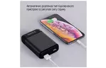Батарея универсальная ColorWay 10 000 mAh Compact (USB QC3.0 + USB-C Power Delivery 18W) Bl (CW-PB100LPJ3BK-PDD)