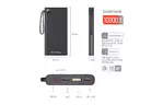 Батарея универсальная ColorWay 10 000 mAh Metal case (USB QC3.0 + USB-C Power Delivery 18W) (CW-PB100LPI2BK-PDD)